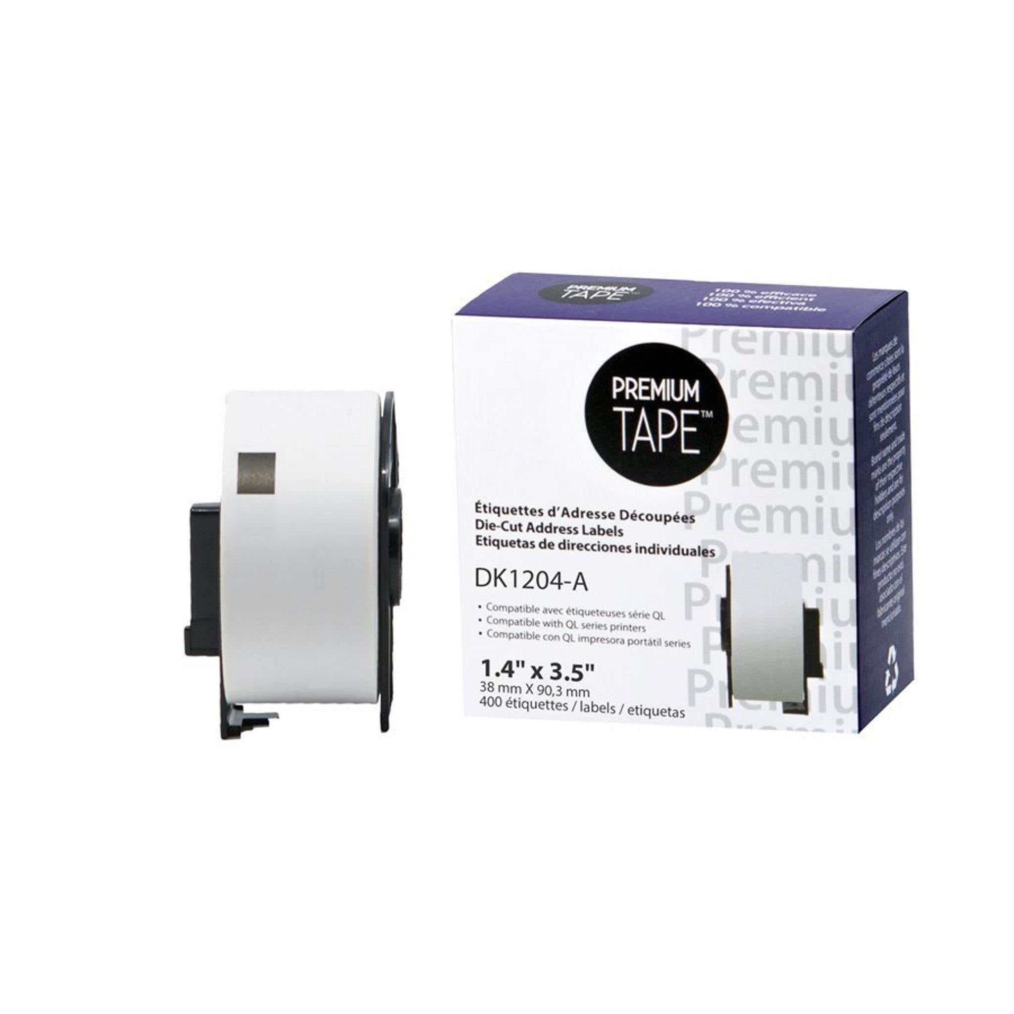 Brother DK1204 Étiquettes multiusage, rouleau de 400 - Goodshop Canada