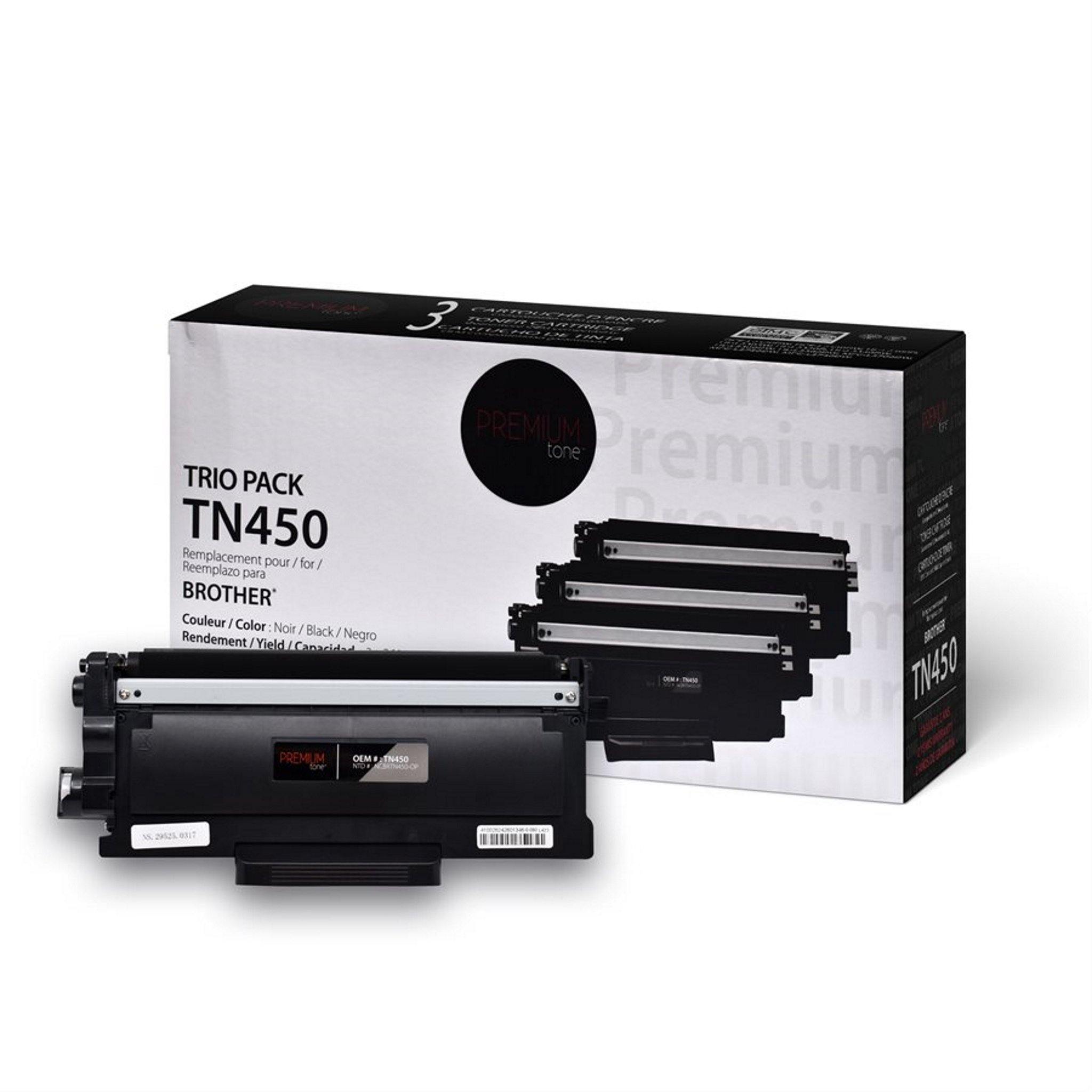 Brother TN450 compatible 2.6K cartouche de Toner Premium - Goodshop Canada