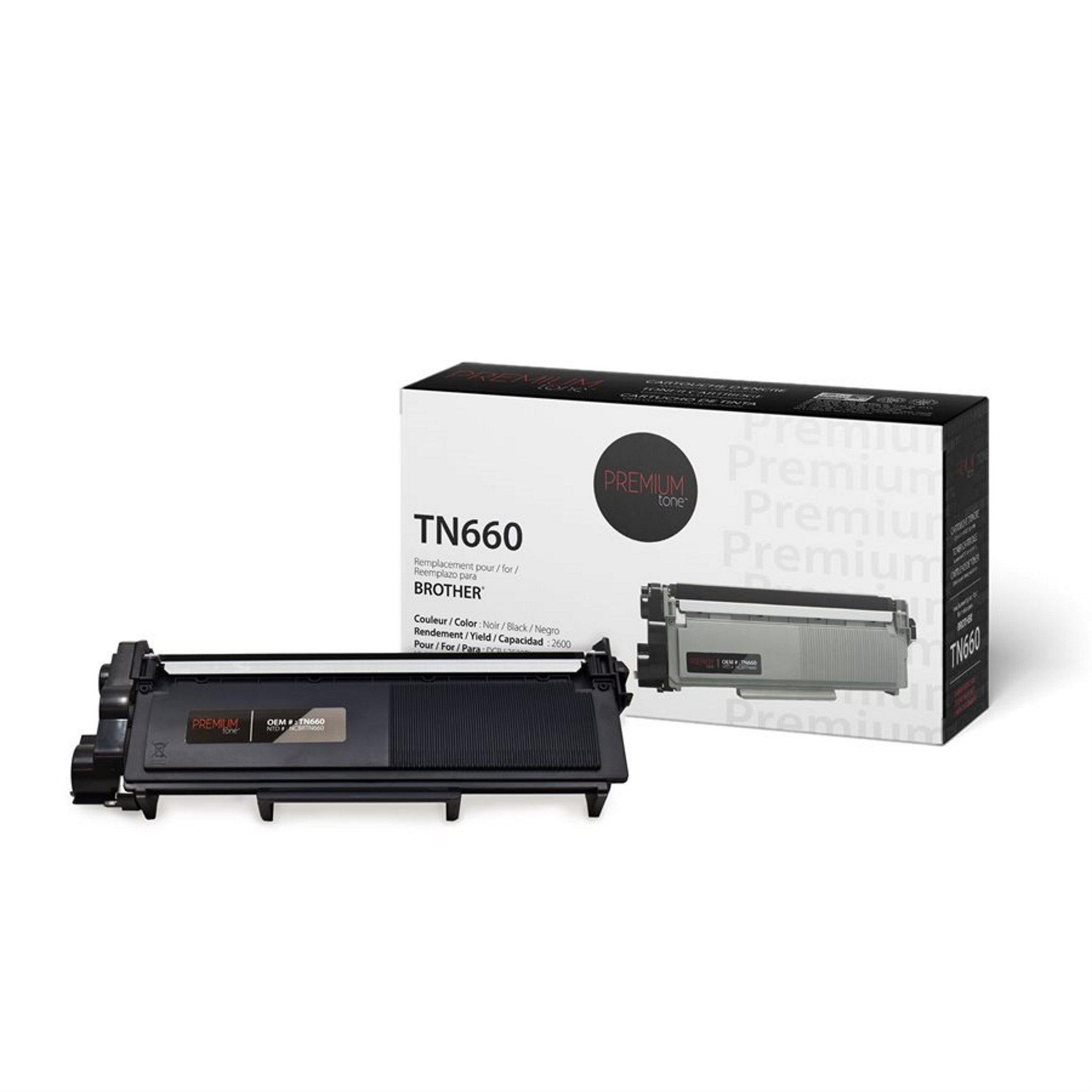 Brother TN660 compatible 2.6K cartouche de Toner Premium - Goodshop Canada