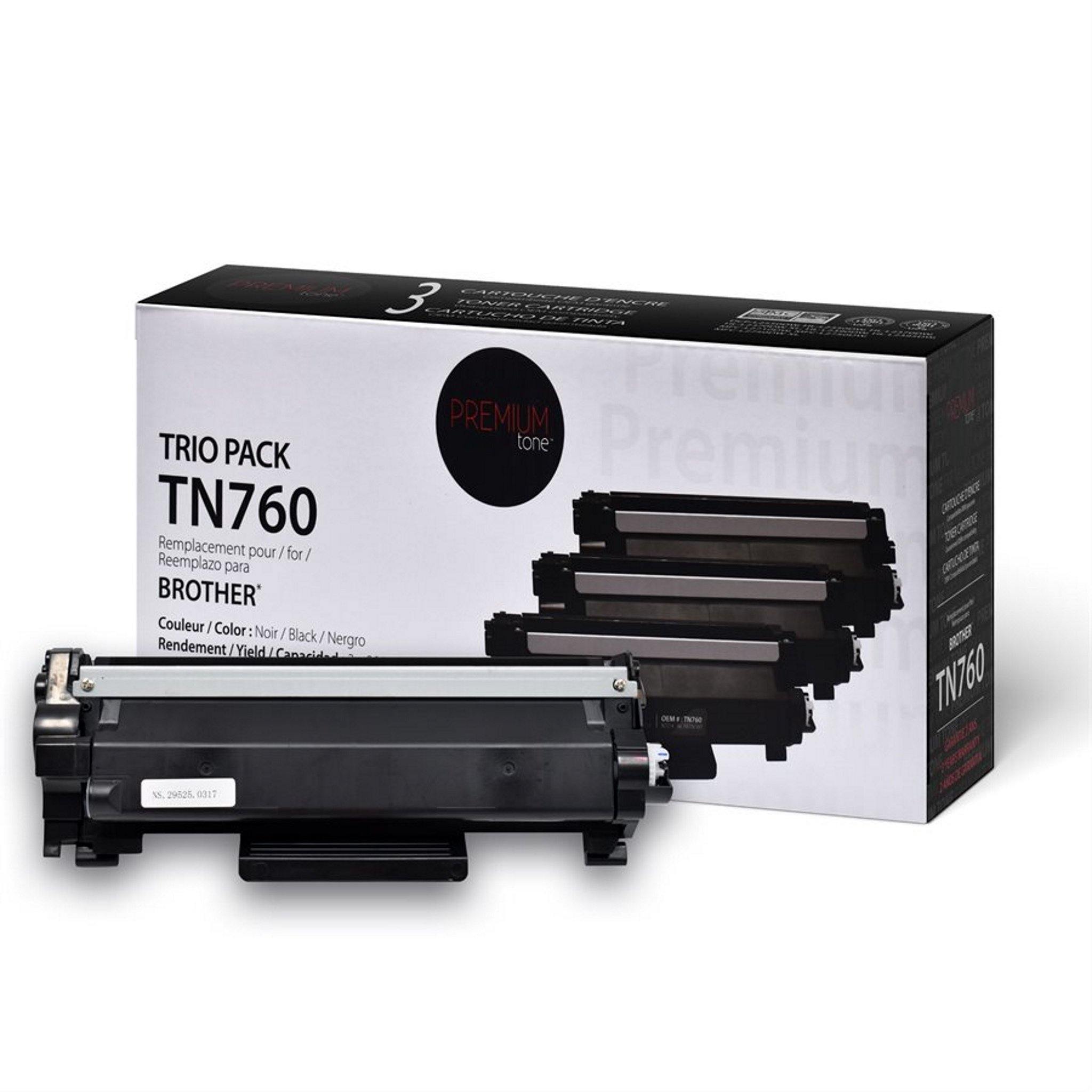 Brother TN760 compatible 2.6K cartouche de Toner Premium - Goodshop Canada