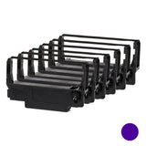 Epson ERC-35 compatible purple ink cartridge, pack of 6