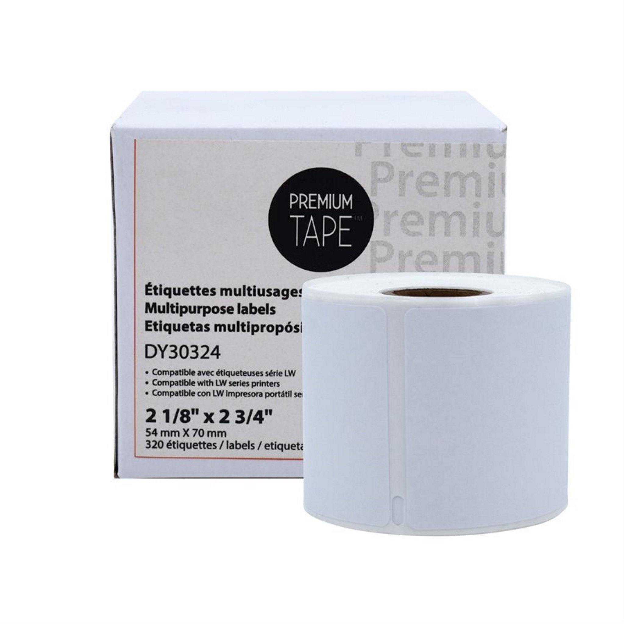 Dymo 30324 Large Labels, Roll of 320